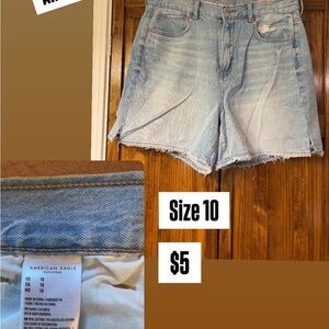 American Eagle Outfitters Light Blue Jean Shorts